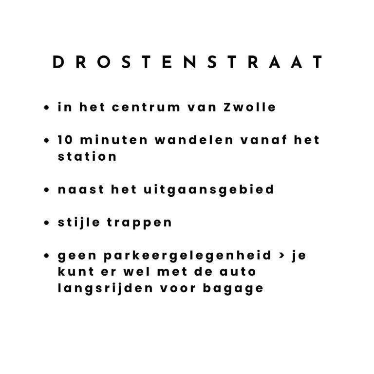 Drostenstraat 3 *